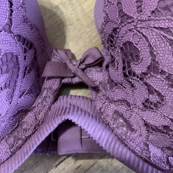 Victoria Secret mauve lace bra 36B - Picture 4 of 15